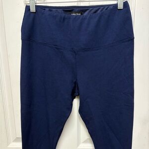 Athena Marie Blue Leggings with Studded Hem